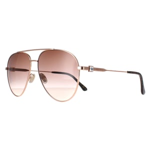 Jimmy Choo OLLY/S DDB HA goud koper bruin gradiÃ«nt zonnebril
