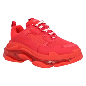 Balenciaga Triple S Heldere Zool Sneaker in Rood