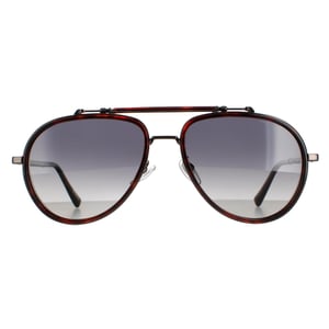 Chopard zonnebril SCHF24 777P Bruine honing Havana rookgradiënt gepolariseerd