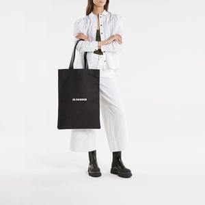 Tote Bag Boek - Jil Sander - Katoen - Zwart