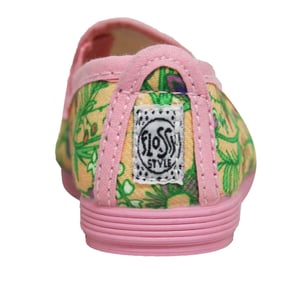 Flossy Style Denia Kids Roze/Groen Plimsolls