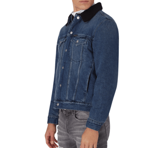 Calvin Klein Foundation Sherpa-jas voor heren