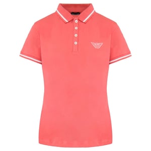 Emporio Armani Heren Perzik Poloshirt