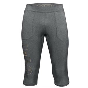 Under Armour Half Legging Gym Tight Grijs - Heren