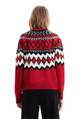 Desigual Dames Rode Breiwerk