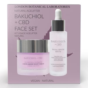London Botanical Laboratories LBL- CBD + Bakuchiol gezichtsset ( Serum + Vochtinbrenger )