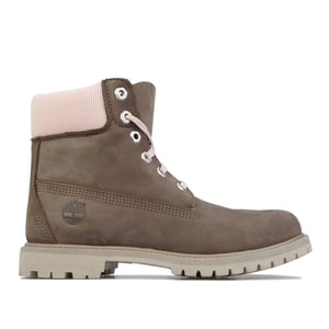 Women's Timberland 6 Inch Premium Waterproof Boots Brown UK 7.5in Brown