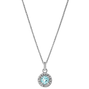 Orphelia 'Bristol' Dames 925 Sterling Zilveren Hanger met Ketting - Zilver ZH-7579/B