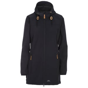 Trespass - Dames Kristy Waterdichte Softshell Jas (Zwart)