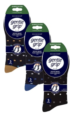 Gentle Grip - Heren 9 Paar Bamboe Sokken Multipack - SOMRM091011