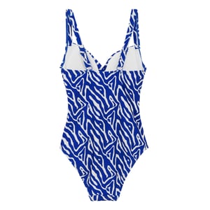 Regatta Dames/Dames Sakari Abstract Zwempak met buikcontrole (Helderste blauw)