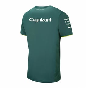 Aston Martin Cognizant F1 Officieel Heren Groen T-Shirt