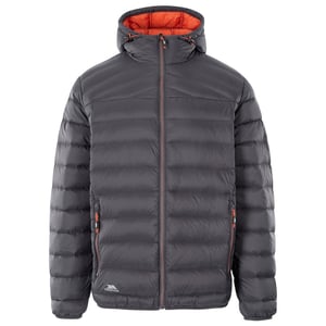 Trespass - Heren Whitman II Dons Jas (Donkergrijs/Burnt Oranje)