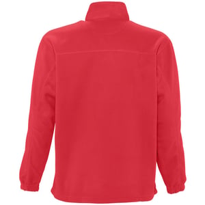 SOLS Ness Unisex Zip Neck Anti-Pill Fleece Top (Rood)