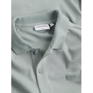 Calvin Klein Polo SS Liquid Touch Slim Polo Grijs