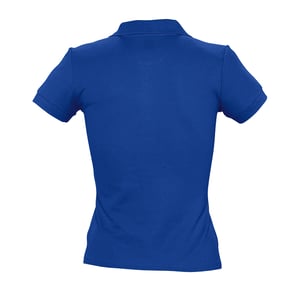 SOLS Vrouwen/dames Mensen Pique Korte Mouw Katoenen Poloshirt (Koningsblauw)