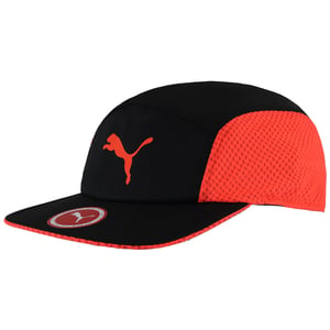Puma Zwart Oranje Disc Unisex Volwassenen Fit Runner Cap 021019 03