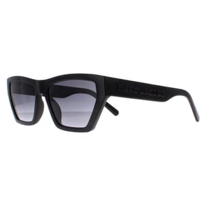 Marc Jacobs Cat Eye Dames Glimmend Zwart Donkergrijs Gradiënt MARC 657/S