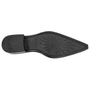 New Rock zwart lederen Newman schoenen met gesp - M-2246-S14