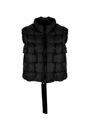 La Haine Inside Us hesje Down Vest Unisex Vrouw zwart