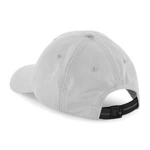 Beechfield Unisex Outdoor Waterdichte 6 Panel Baseball Cap (Pakket van 2) (Lichtgrijs)