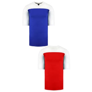 Supra Korte Mouw All City Tem Blauw Rood Wit Heren Jersey T-shirt