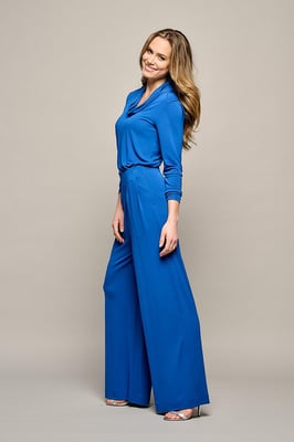 Ivy Palazzo Broek Kobalt