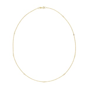Collar alternatieve Yellow Gold Diamonds 0,10 Cts