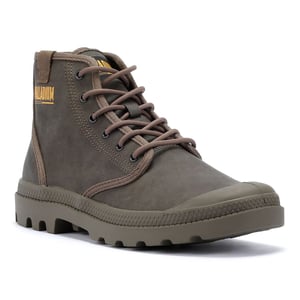 Palladium Pampa Hi Wax Major Bruin Laarzen