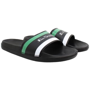 Ben Sherman Sidney Heren Zwarte Slippers