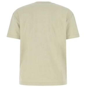 Gebroken wit OW-logo, regular fit beige T-shirt