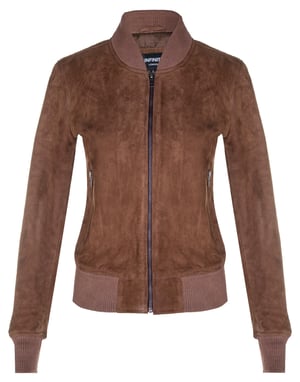 Dames klassiek MA-1 suède bomberjack-Newbury