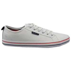 Ben Sherman Lowell Heren Wit Plimsolls