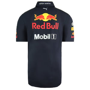 Puma Aston Martin Red Bull Racing Team F1 Korte Mouw Heren Shirt 762883 01
