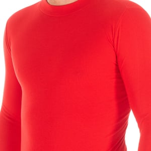 T-shirt met lange mouwen en halfhoge kraag 1625-H man