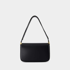 PATOU Jp Classic Schoudertas - - Leer - Zwart