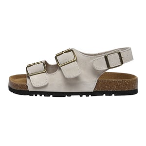 EVER AU Dames Leren Sandalen - Flame