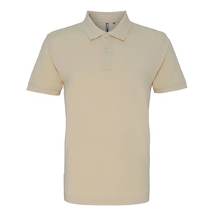 Asquith & Fox Heren Poloshirt met korte mouwen (Natuurlijk)