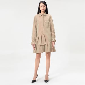 Safari-shirtjurk met lange mouwen