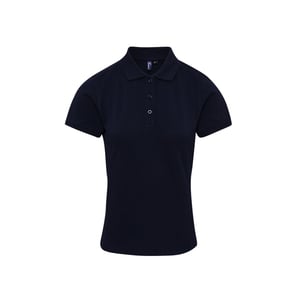 Premier Dames/Dames Coolchecker Plus Poloshirt (Marine)