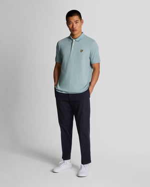 Lyle & Scott Rally Tipped Poloshirt voor heren in blauw