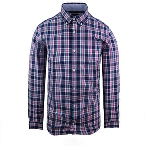 Eden Park Paris Regular Heren Blauw Oxford Overhemd