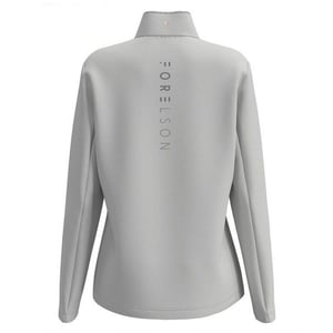 Forelson Dames/Dames Broadway Quarter Zip Golf Base Layer Top (Grijs)