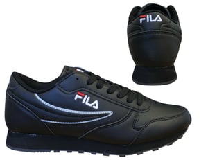 Fila Orbit Low Dames Zwarte Sneakers