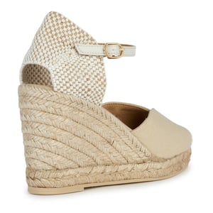 Geox D GELSA Dames Lichtzand Sandalen