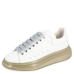 Alexander McQueen Dames Overzadige Sneakers 'Larry' in Wit