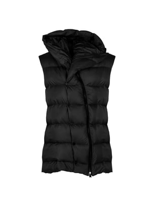 La Haine Inside Us hesje Down Vest Unisex Vrouw zwart