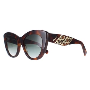 Salvatore Ferragamo SF1022S 214 tortoise grijs gradiÃ«nt zonnebril