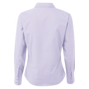 Premier Dames/Dames Popeline Blouse met Lange Mouwen (Lila)