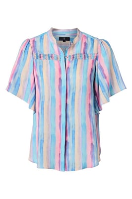 Mart Visser top Waylon van gerecycled polyester multi
